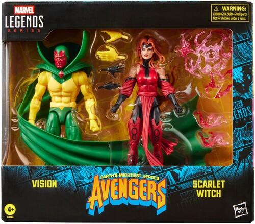 Marvel Legends  Avengers: The Crossing Comics- Vision & Scarlet Witch Action Figure 2-Pack