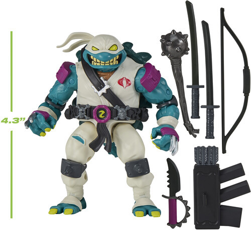 Teenage Mutant Ninja Turtles x G.I. Joe - Stormshadow x Slash Action Figure (TMNT)