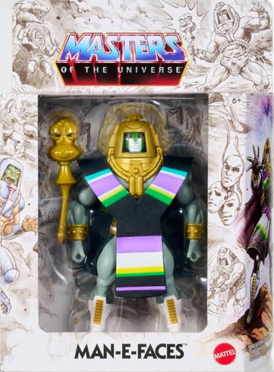 Masters of the Universe Origins Man-E-Faces (Sketchbook) Figure