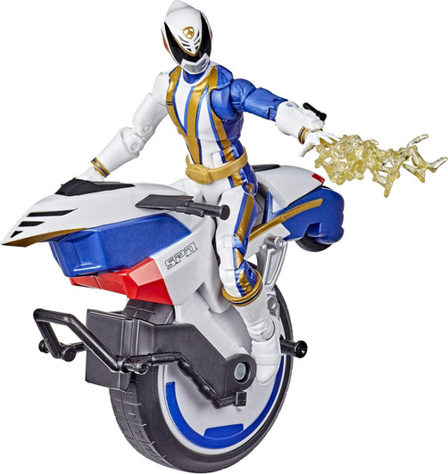 Hasbro Power Rangers Lightning Collection S.P.D. Omega Ranger and Uniforce Cycle Vehicle 6-Inch Collectible Figure Toy Amazon Exclusive