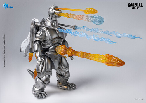 HIYA Exquisite Basic Series None Scale 8.3 Inch Godzilla vs Mechagodzilla 1993 Super Mechagodzilla Action Figure