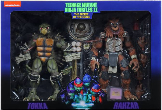 NECA TMNT Secret Of The Ooze Tokka And Rahzar 2-pack