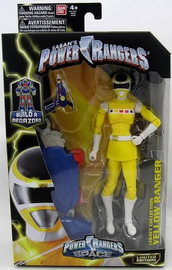 Hasbro Power Rangers Legacy Collection In Space Yellow Ranger