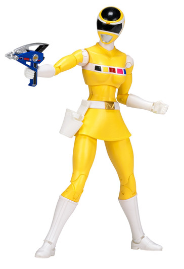 Hasbro Power Rangers Legacy Collection In Space Yellow Ranger