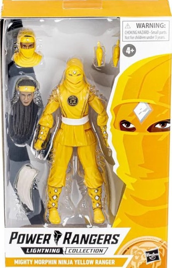 Hasbro Power Rangers Lightning Collection Ninja Yellow Ranger 6" Action Figure