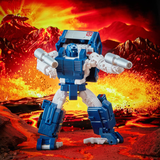 Hasbro (2021) Transformers War for Cybertron - Kingdom Deluxe Class: Autobot Pipes (No Package)