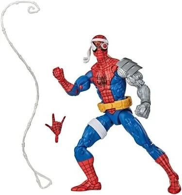 Hasbro Marvel Legends Retro Collection Cyborg Spider-Man  6" action figure (no package)