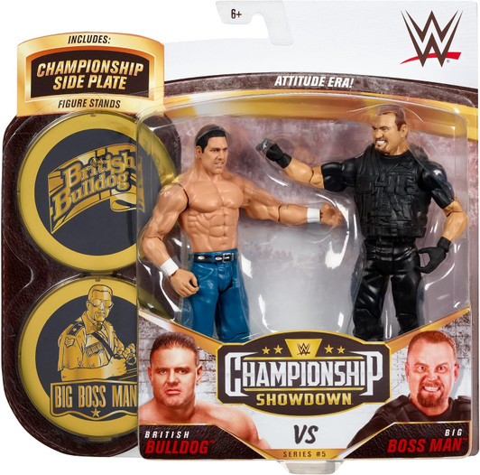 WWE Championship Showdown Series 5 British Bulldog Vs Big Boss Man