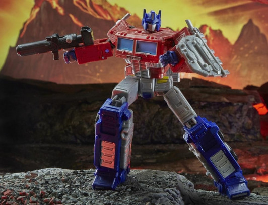 Hasbro (2021) Transformers War for Cybertron - Kingdom Leader Class: Optimus Prime (No Package)