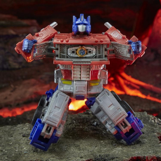 Hasbro (2021) Transformers War for Cybertron - Kingdom Leader Class: Optimus Prime (No Package)