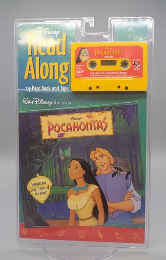Disney (1995) Pocahontas Red Along Book and Tape
