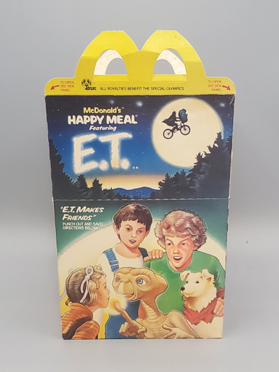 McDonald's (1985) Happy Meal E.T. Makes Friends box