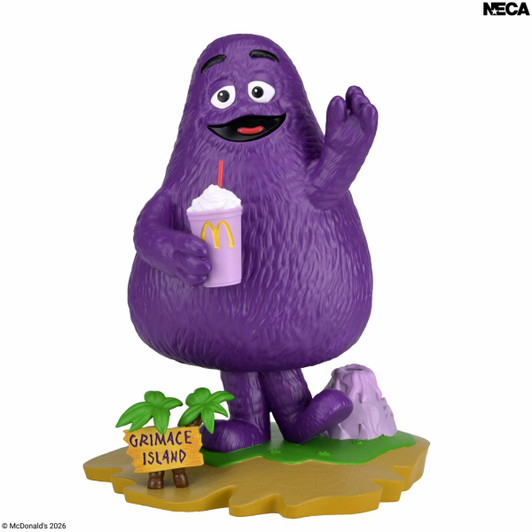 NECA MCDONALD'S - HEAD KNOCKER - GRIMACE