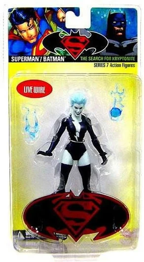 DC Direct (2009) DC Superman Batman Series 7 The Search for Kryptonite Live Wire Action Figure