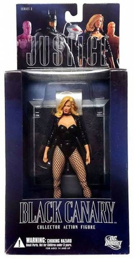 DC DIRECT Justice League Black Canary Action Figure