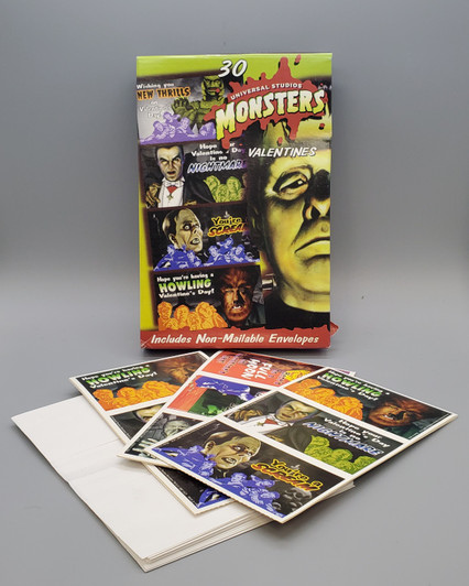 Paper Magic  Universal Monsters Valentines set