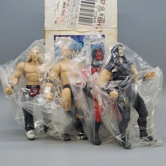 Jakks (1998) WWF Ultimate Collection Mail away action figure 4 pack