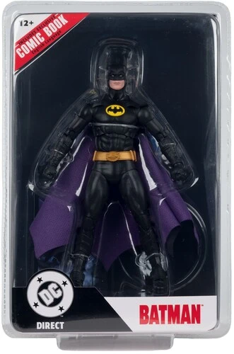 McFarlane Toys - DC Direct - Page Punchers - Batman (Batman 89) 7" Action Figure & Comic