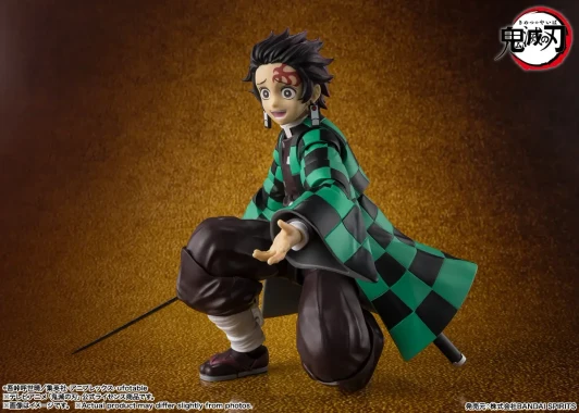Bandai S.H. Figuarts Demon Slayer Tanjiro Kamado Final Battle (With Custom Wired Cloth Coat)
