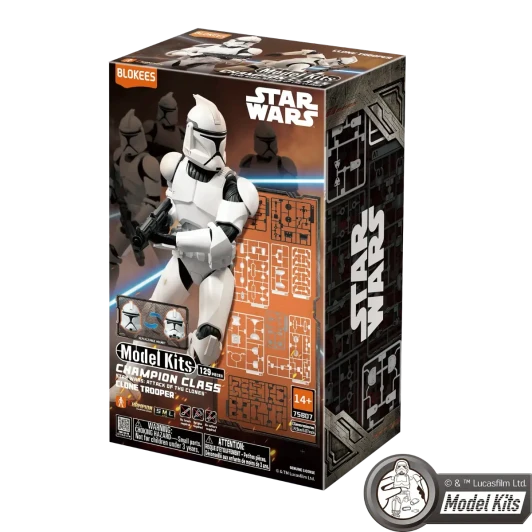 Blokees: Star Wars: Attack of the Clones - Classic Class 07 - Clonetrooper (75807) (0826)