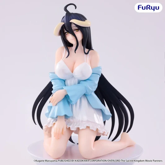 OVERLORD - Noodle Stopper Figure - Albedo Loungewear (Pearl White ver.)