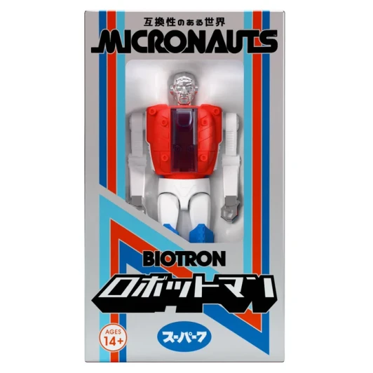 Micronauts ReAction+ Wave 05 (SDCC/Japanese Boxed)  Biotron (Head Man)