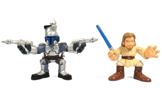 Hasbro Star Wars Galactic Heroes Jango Fett & Obi-Wan Kenobi