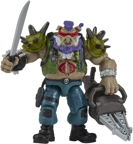 Teenage Mutant Ninja Turtles x G.I. Joe - Ripper x Bebop Action Figure (TMNT)