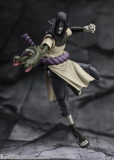 Bandai S.H. Figuarts Naruto Seeker of Immortality Orochimaru Action Figure (Open Box)