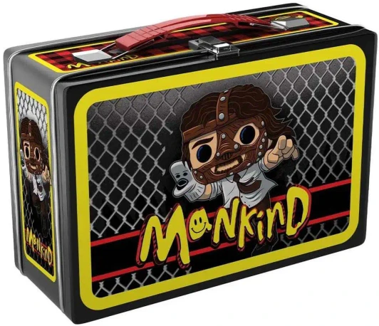 Funko WWE Wrestling POP! WWE Mankind Exclusive Tin Lunch Box Set