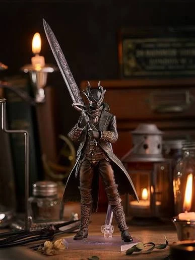 Max Factory Figma Bloodborne Deluxe Hunter the Old Hunters Edition Action Figure (Missing One Holding Hand)