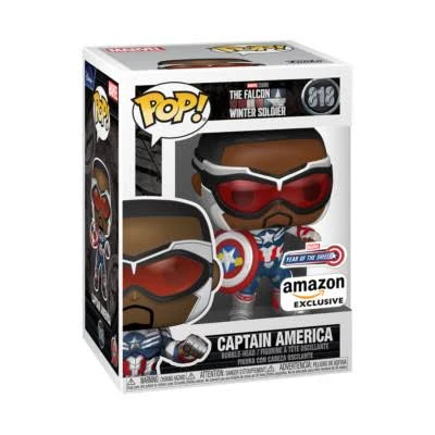 Funko Pop! Marvel: The Falcon And The Winter Soldier Captain America #818