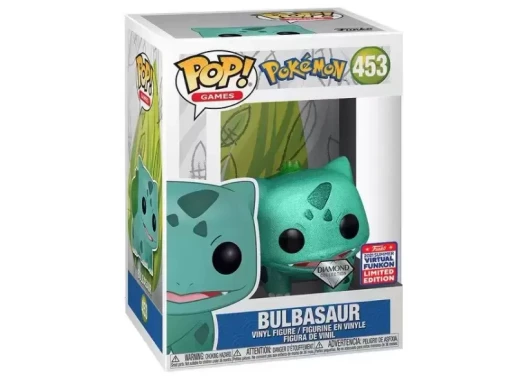 Funko Pop! Games: Pokémon Bulbasaur 2021 Diamond Summer Con