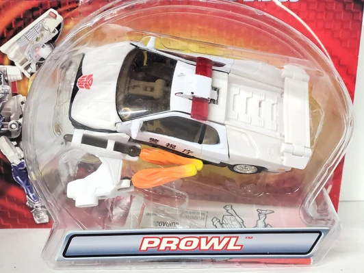 Hasbro (2001) Transformers Robots in Disguise Prowl (open package)