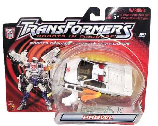 Hasbro (2001) Transformers Robots in Disguise Prowl (open package)