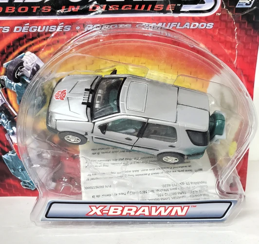 Hasbro (2001) Transformers Robots in Disguise X-Brawn (open package)