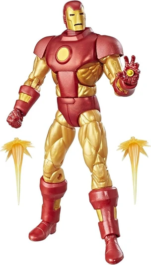 Hasbro Marvel Legends Retro Iron Man 6" Action Figure