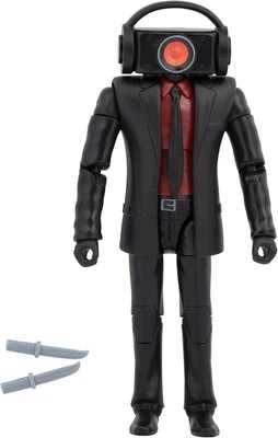 Bonkers Toy Co. Skibidi Toilet Deluxe Figure Series One Dark Speakerman