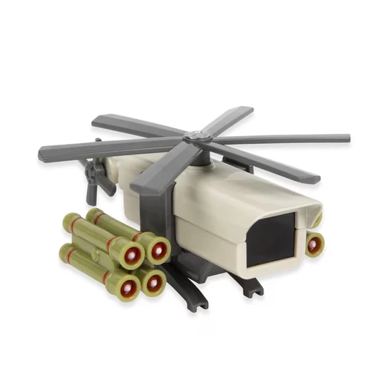 Bonkers Toy Co. Skibidi Toilet Series One Camera Attack Helicopter Action Figure