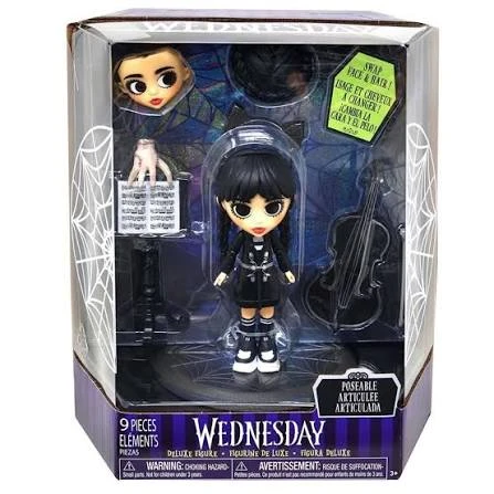Just Play Wednesday Deluxe Poseable Action Figure