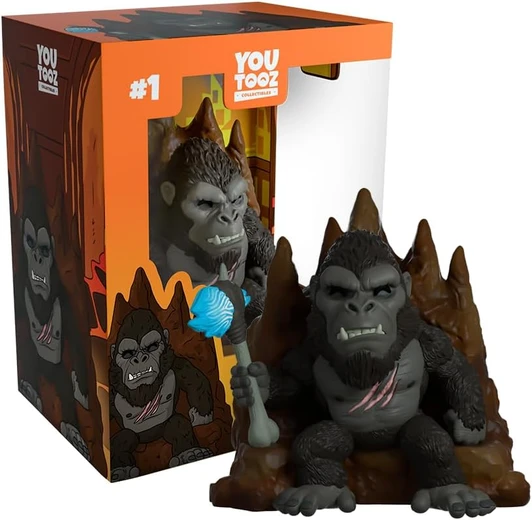 YouTooz Godzilla vs Kong Kong On Throne Figure