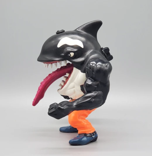 Mattel (1995) Street Sharks Moby Lick Action Figure (no package)