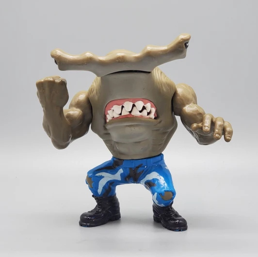 Mattel (1995) Street Sharks Jab (Camo pants) Action Figure (no package)