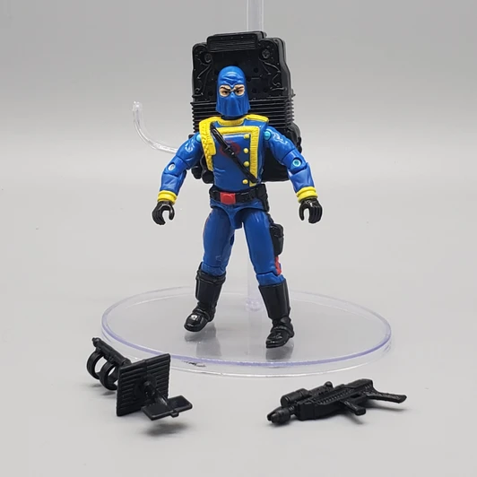 Hasbro (1992) GI JOE Battle Commanders Cobra Commander 3.75" action figure