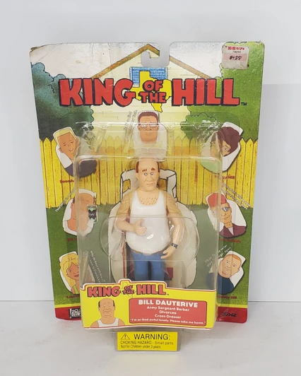 TOYCOM (2002) King of the Hill Bill Dauterive action figure