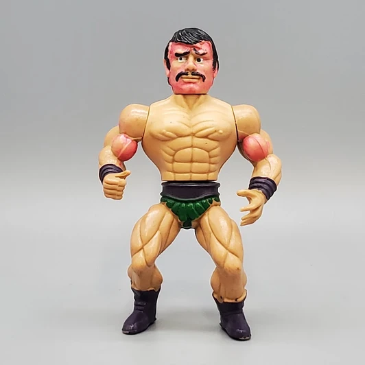 Galaxy Warrior,  Muscle Fighter, Wrestler Beast  MOTU KO Triton Warrior (no package)