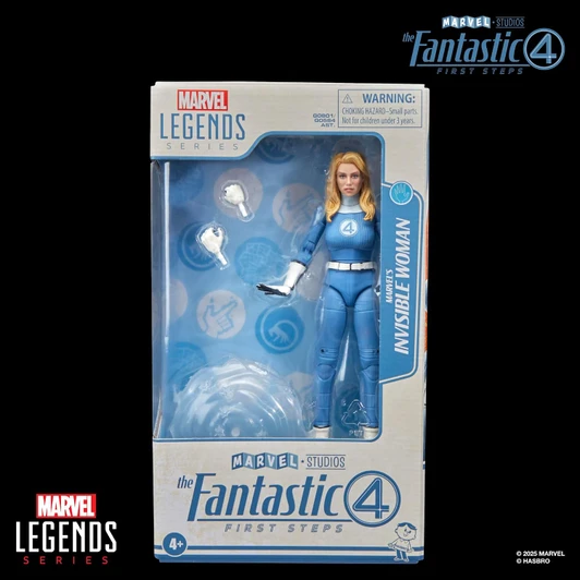 Marvel Legends Series Marvel's Invisible Woman The Fantastic Four: First Steps Sue Storm Movie Collectible 6 Inch Action Figure