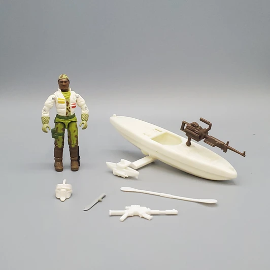 Hasbro (1989) GI JOE STALKER TUNDRA RANGER  3.75" action figure complete