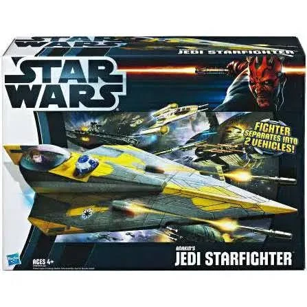 Hasbro 2012 Star Wars Clone Wars Anakin's Jedi Starfighter Vehicle