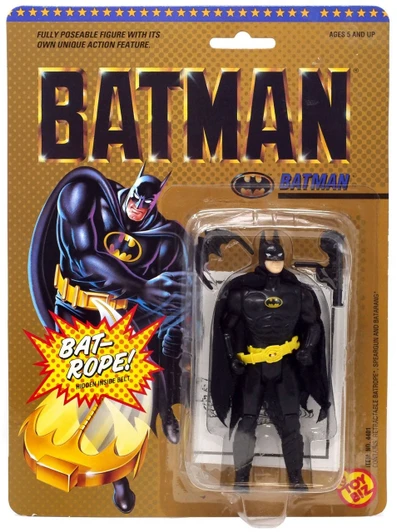 Toybiz 1989 Batman Bat-Rope Batman Figure